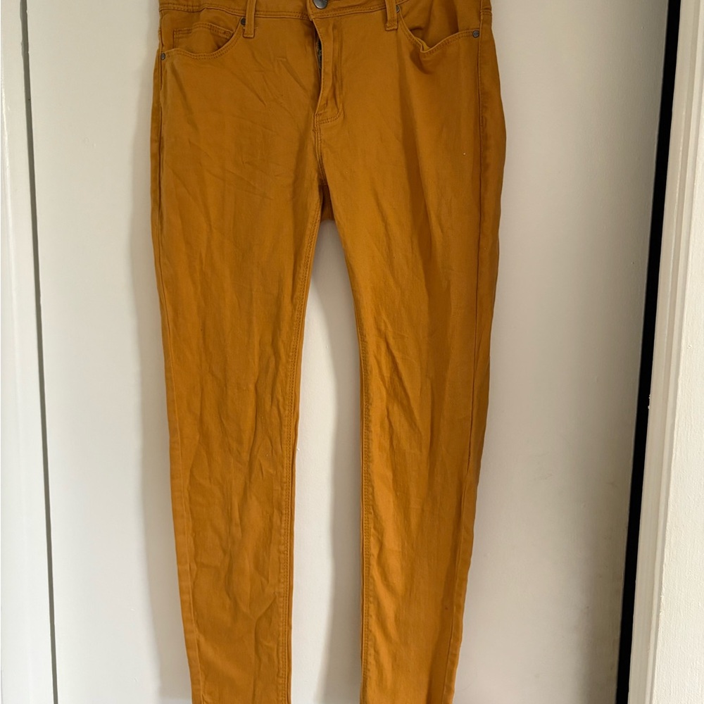 Mustard Skinny Jeans for Women
